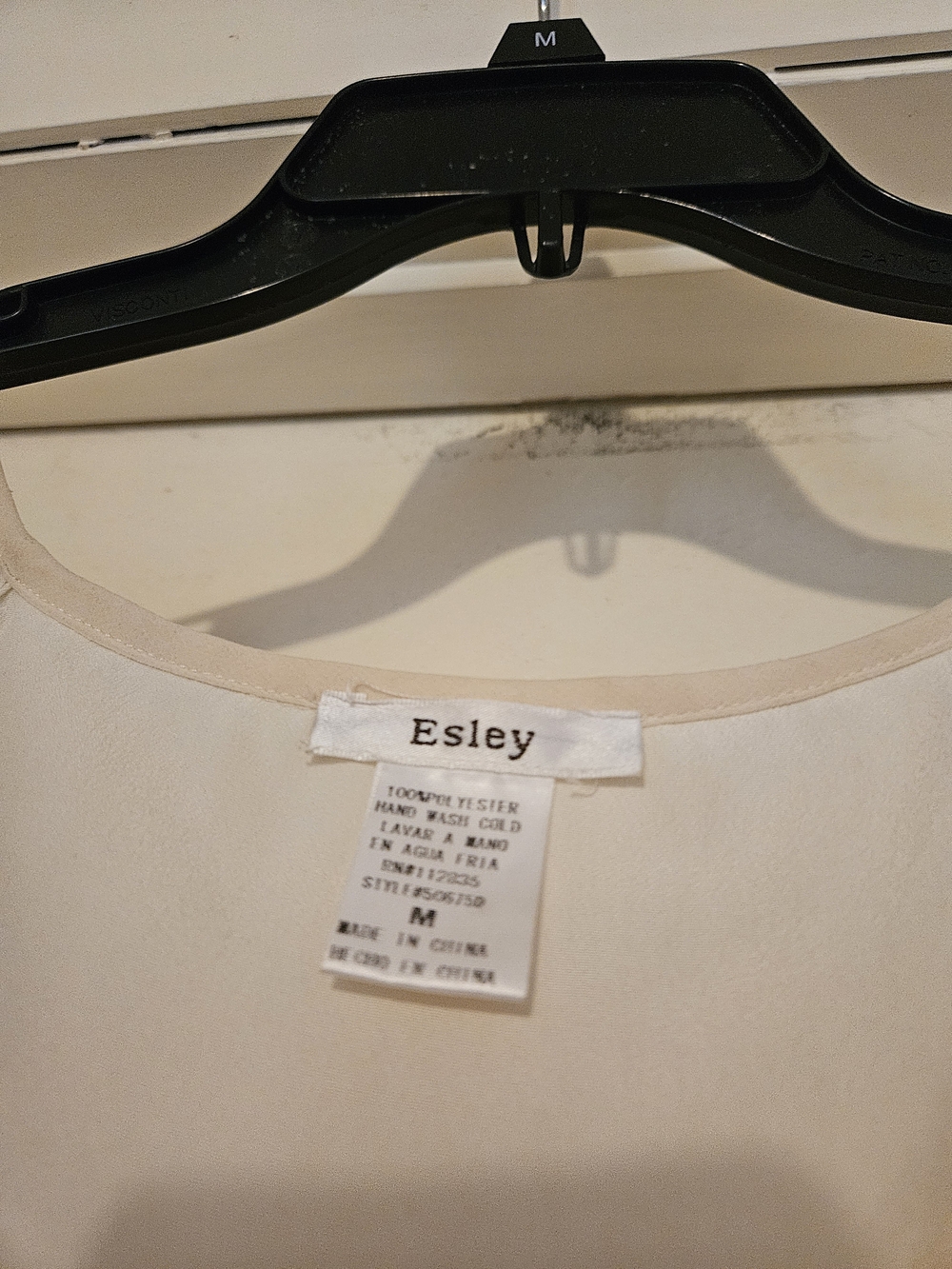 Esley Women's Cream Sleeveless Top - Classic Neutral Layering Piece